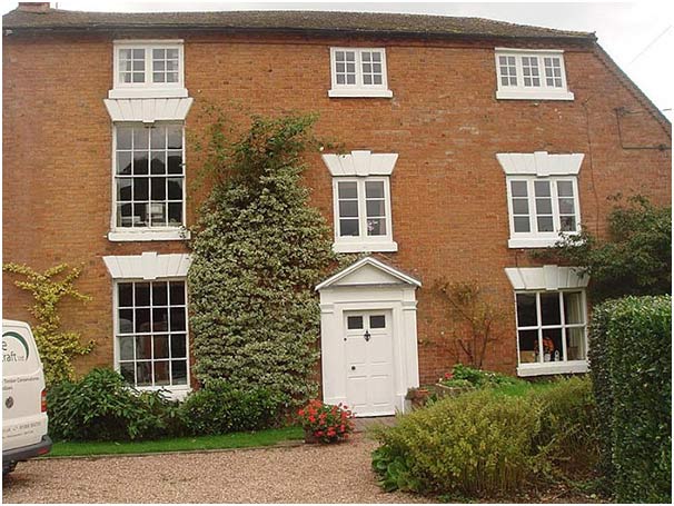 Sash Windows for Listed Buildings in Cheltenham from Rural Timber Window